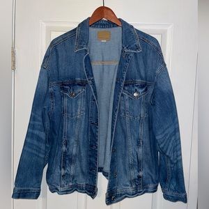 Oversized Denim Jean Jacket